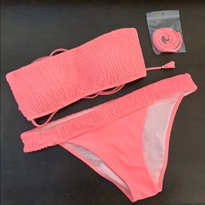 Victoria Secret Ruffle Top and Bottom Set